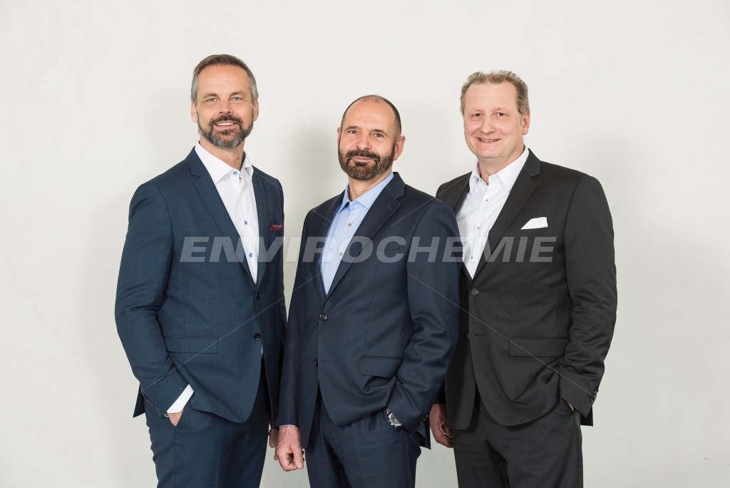 Directie van Processing: Per Martin, CEO, Dr. Jörg Krause, Chairman, Stefan Letschert (op de foto van links naar rechts) 