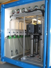 EnviModul Envopur membrane plant, company photo
